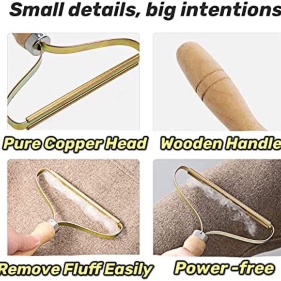 2 Pack NEW Reusable Lint Portable Hair Remover Lint Rollers Pet Hair Remover US - Picture 6 of 6